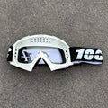 Motorcycle and Motocross Goggles with UV400 Mirrored Lens
