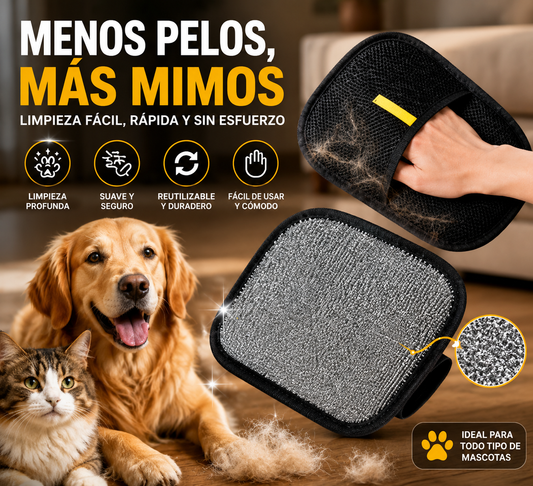Removedor de Pelos de Mascotas | Para Ropa, Sillones, Muebles y Más