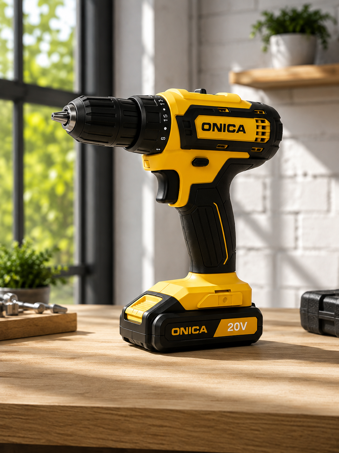 Taladro Inalámbrico ONICA 20V | 2 Baterías Incluidas | Potente y Práctico