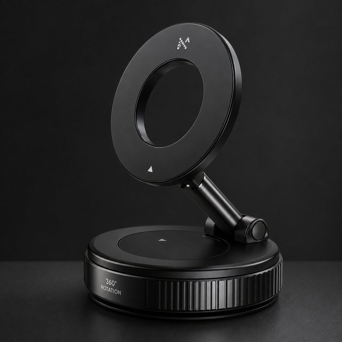 Soporte Magnético para Celular con Ventosa 360° para Auto y Escritorio