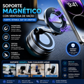 Magnetic Phone Holder with 360° Suction Cup for Car and Desk
