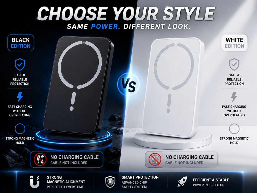 15W Magnetic Wireless Car Charger Compatible with MagSafe