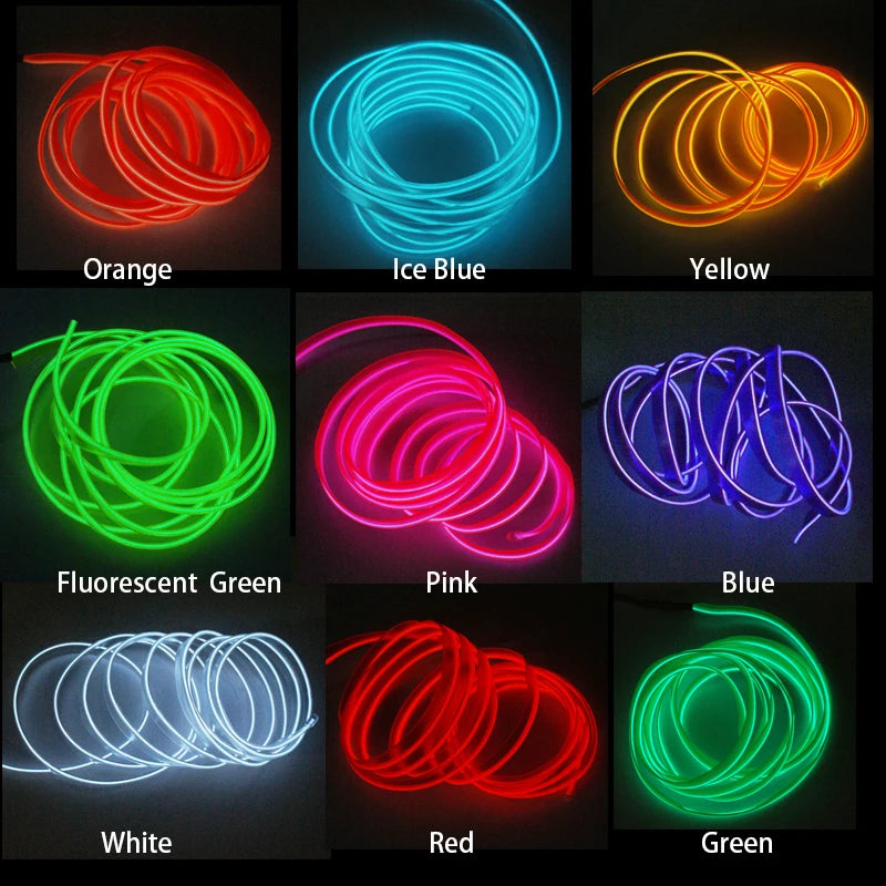USB LED Car Lights