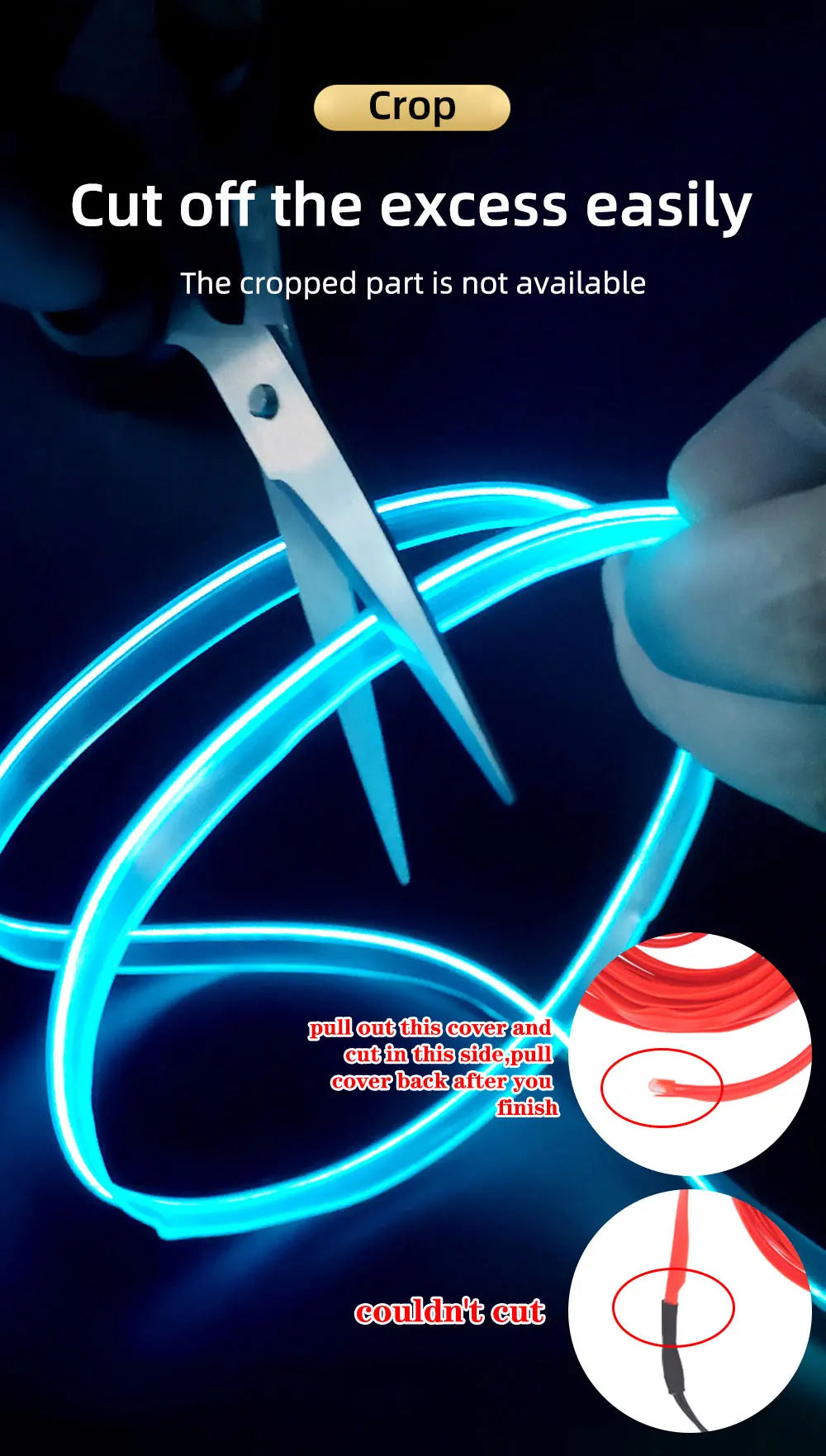 USB LED Car Lights