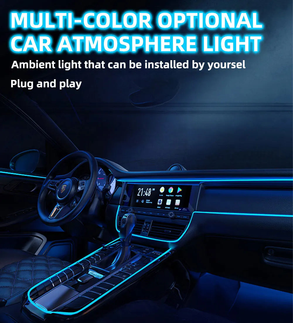 USB LED Car Lights