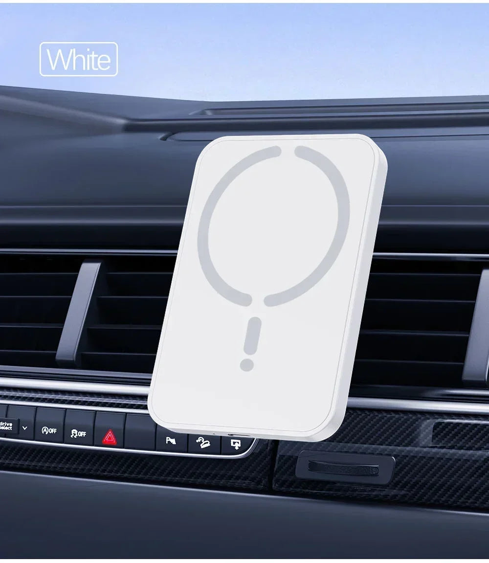 15W Magnetic Wireless Car Charger Compatible with MagSafe