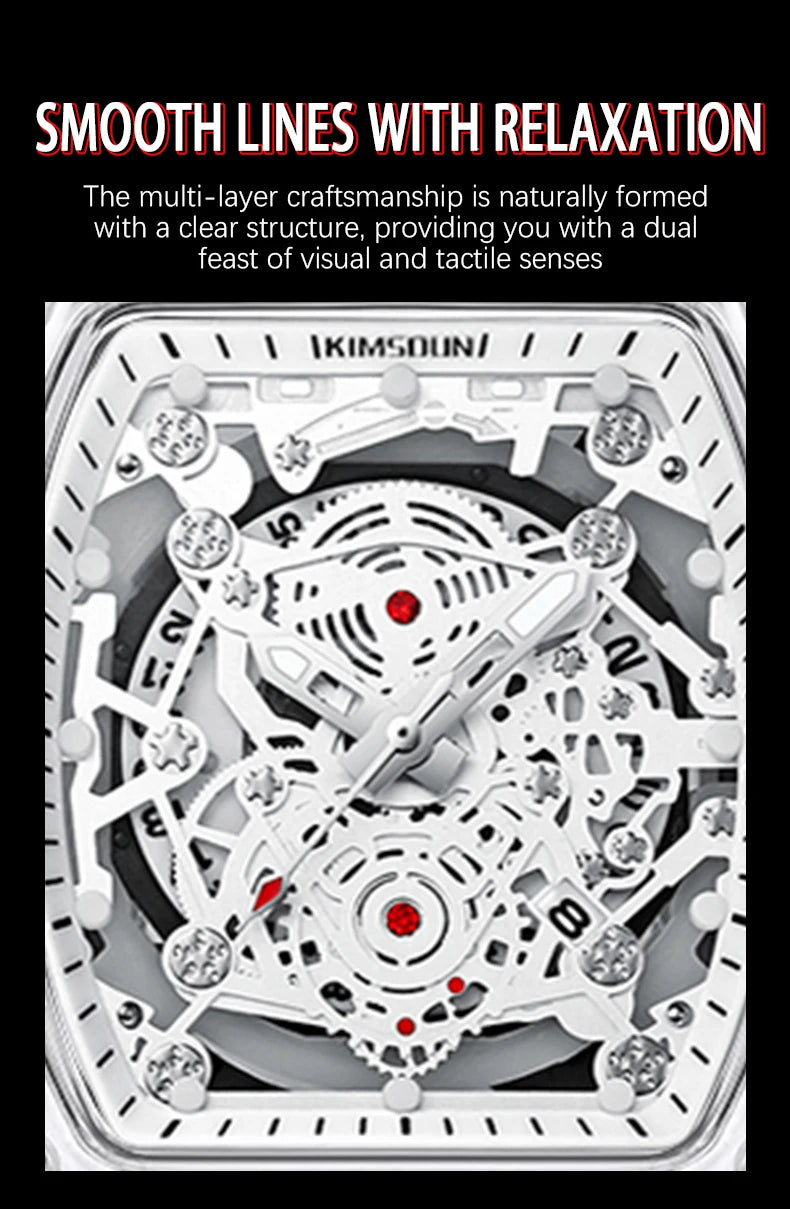 UTHAI BK134 Transparent Waterproof Sport Watch