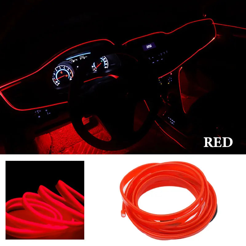 USB LED Car Lights