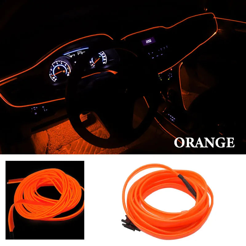 USB LED Car Lights