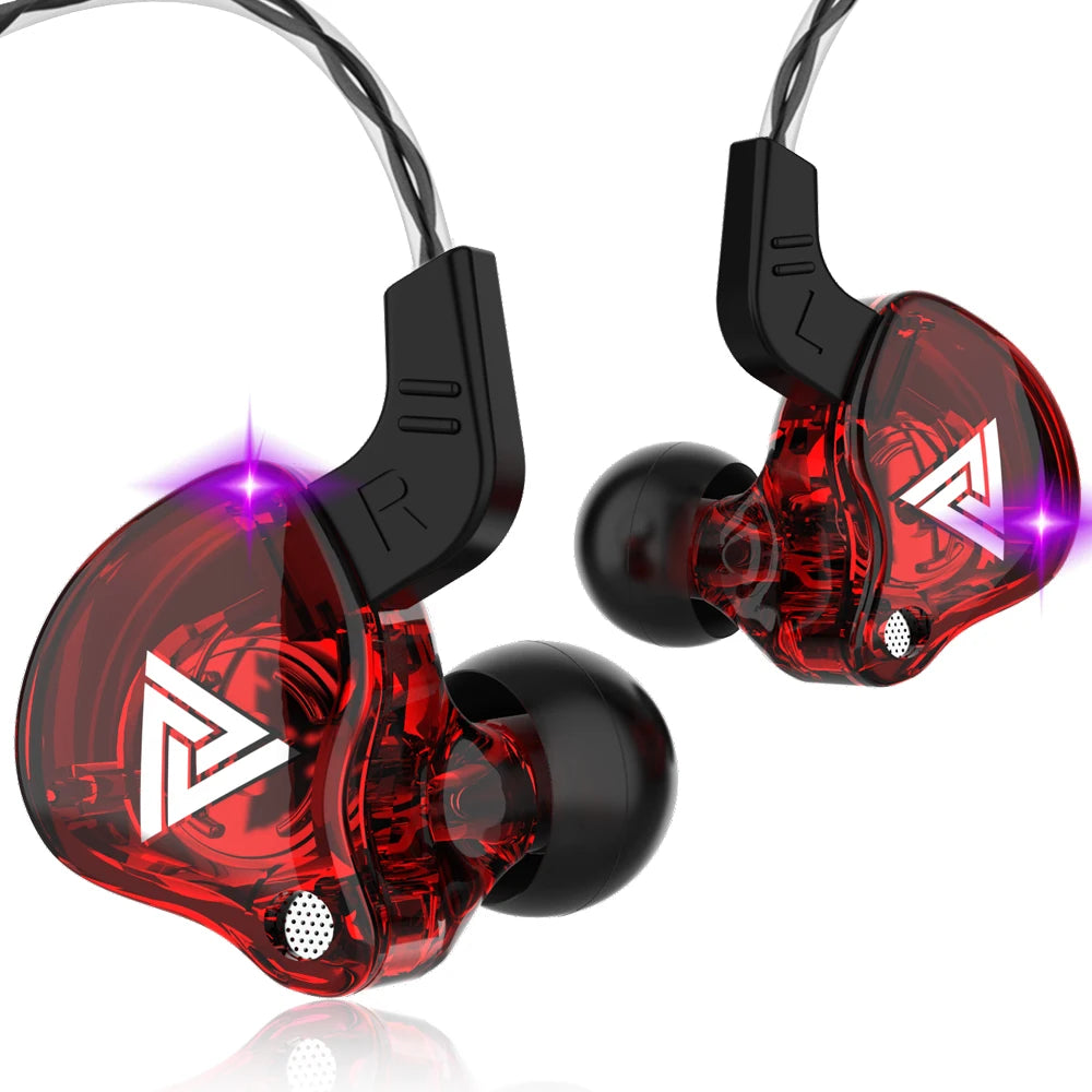 QKZ AK6 HiFi In-Ear Headphones with Microphone and Powerful Bass