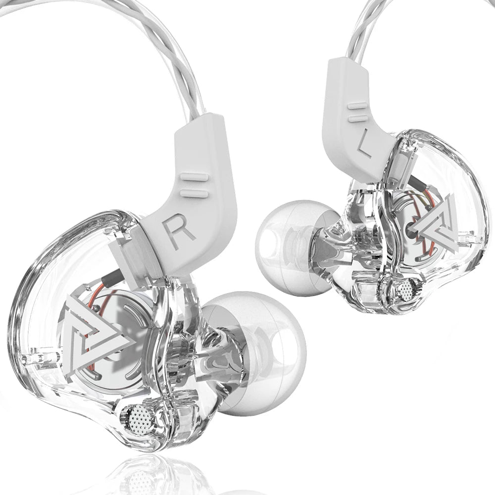 QKZ AK6 HiFi In-Ear Headphones with Microphone and Powerful Bass
