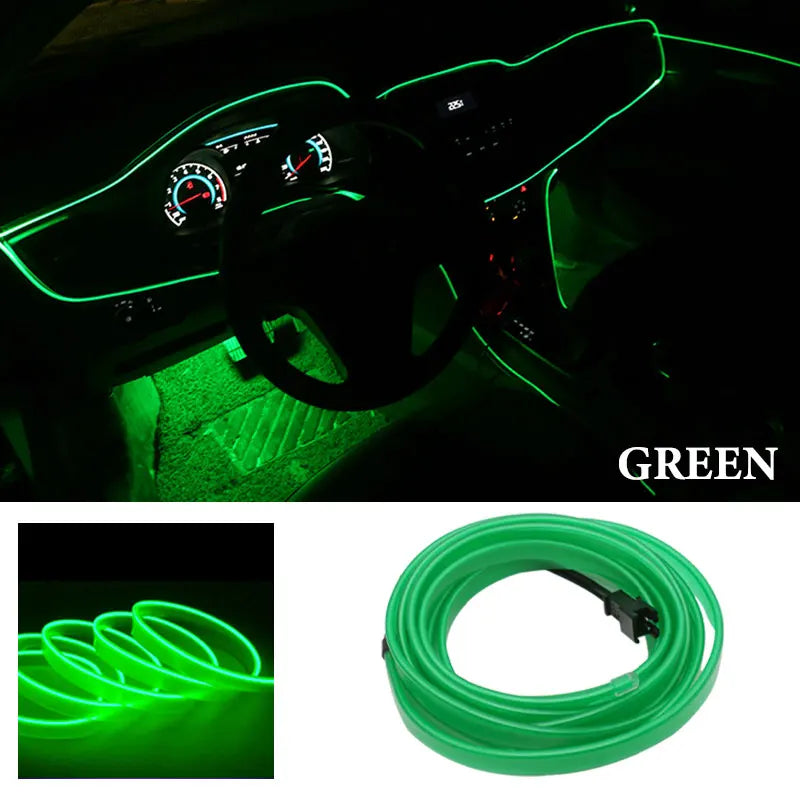 USB LED Car Lights