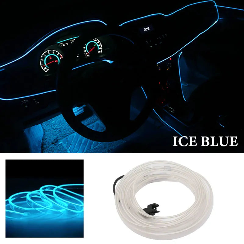 USB LED Car Lights