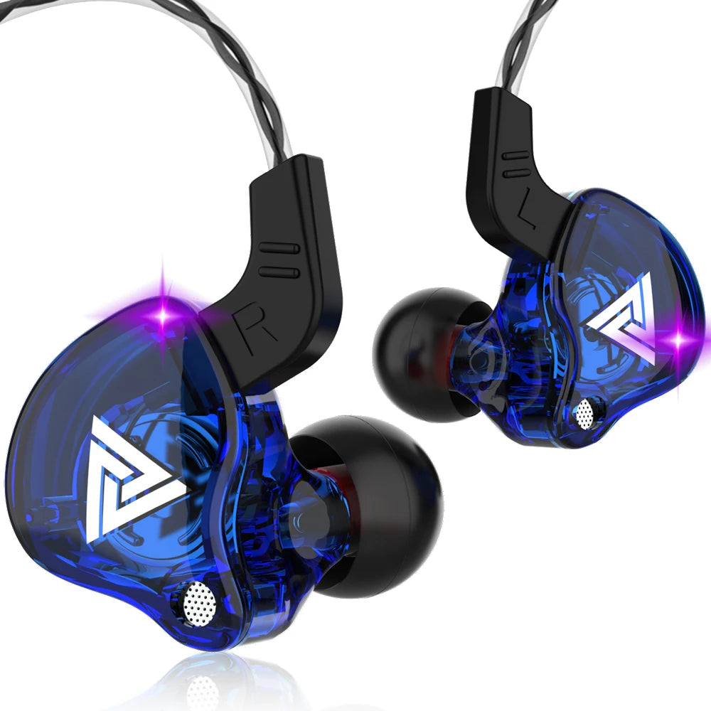 QKZ AK6 HiFi In-Ear Headphones with Microphone and Powerful Bass