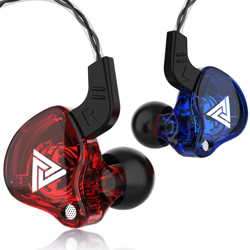 QKZ AK6 HiFi In-Ear Headphones with Microphone and Powerful Bass